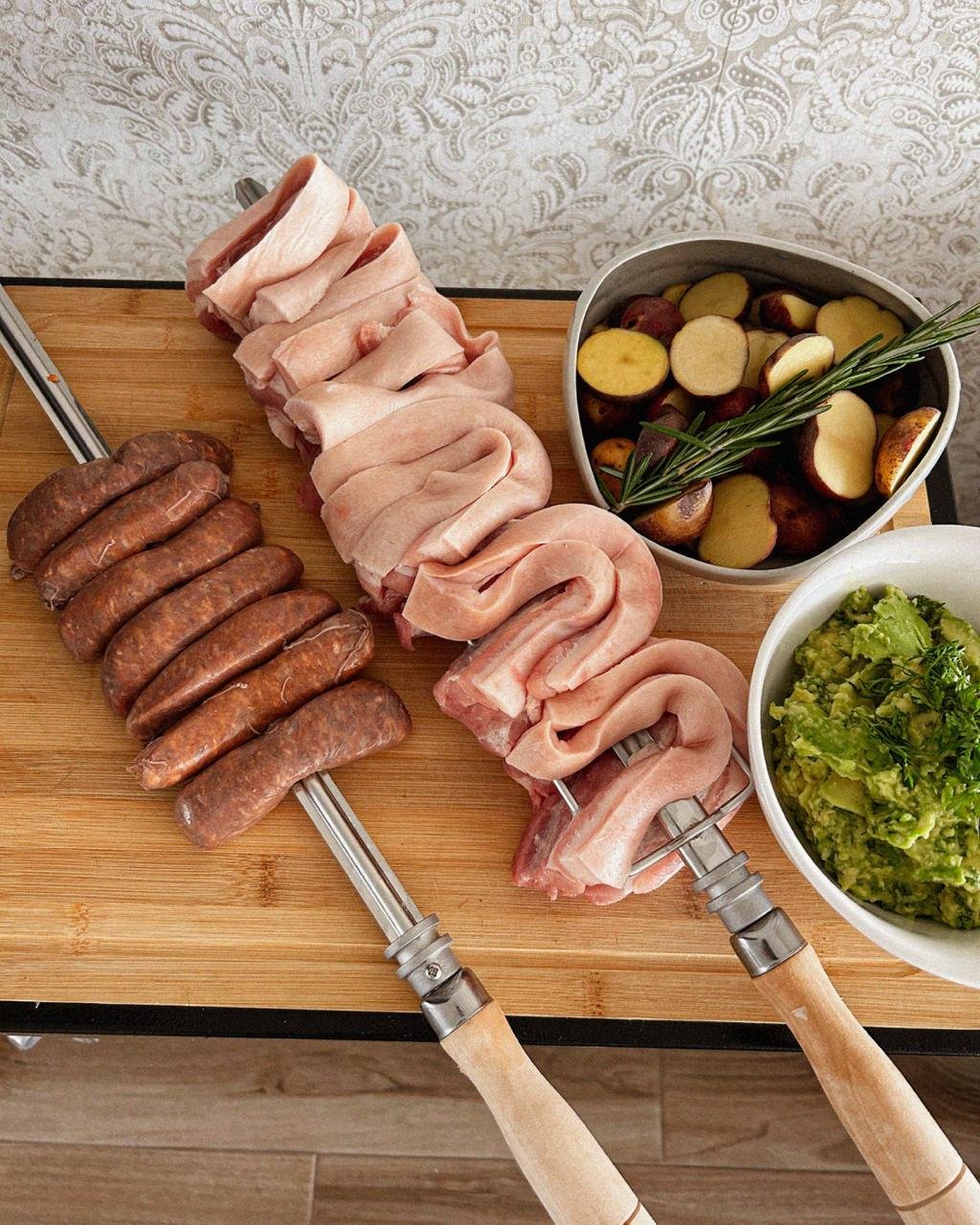 Asado en Rodizio Colombia - asador rotativo